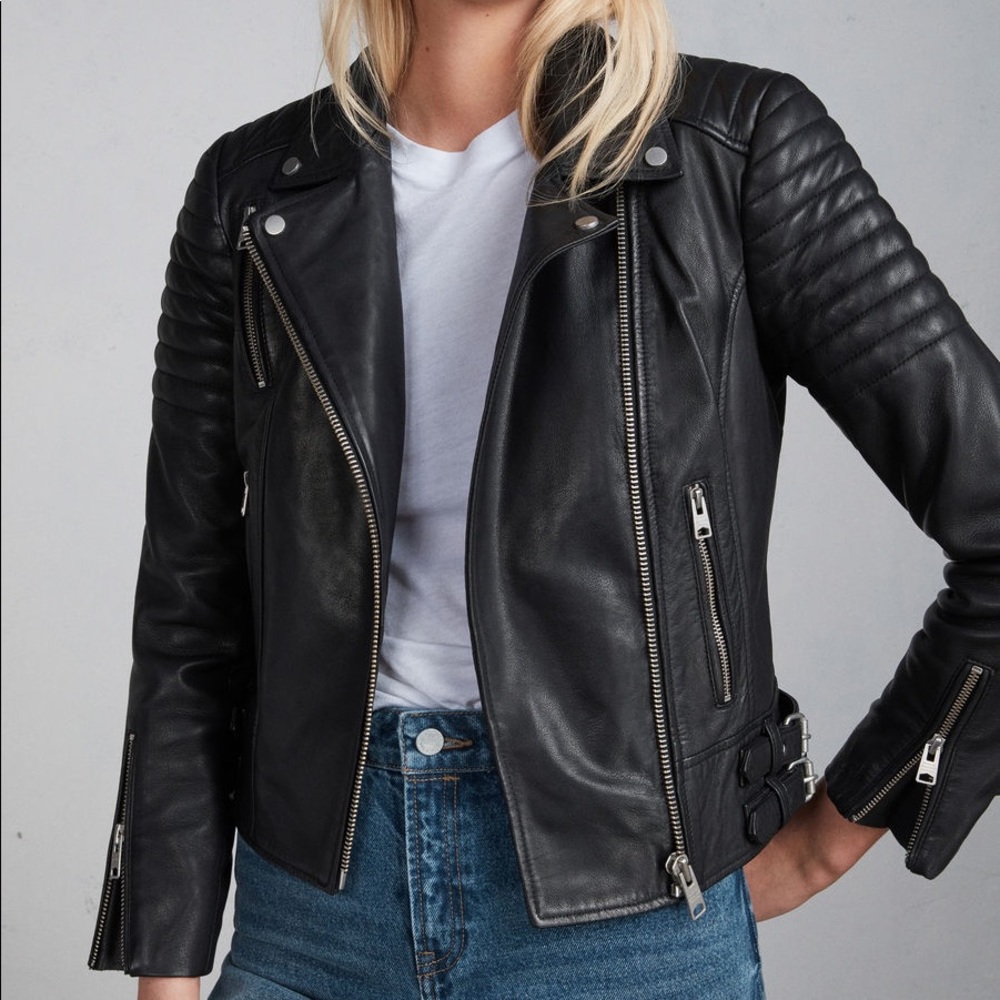 All Saints Leather Jacket